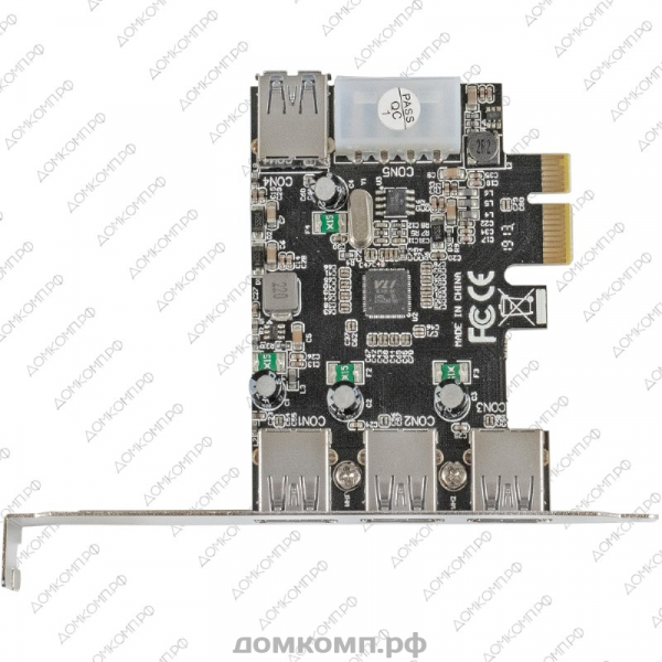 Контроллер PCI-E Exegate EXE-367 USB недорого. домкомп.рф